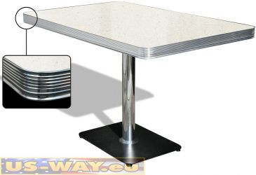 Bel Air Set Dinerbänke mit Tisch HW-70Set